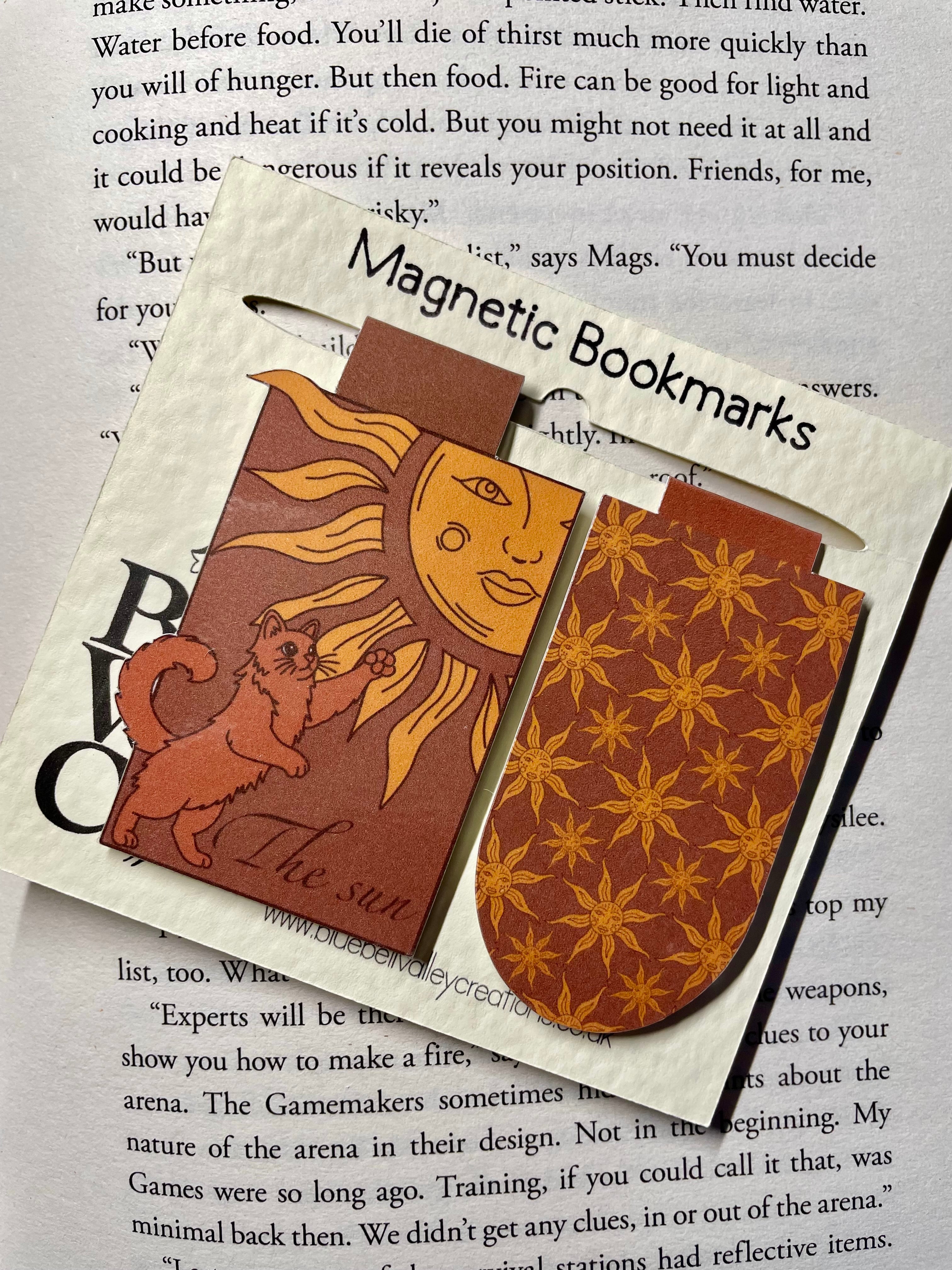 The Sun Cat Tarot Design- Magnetic Bookmark