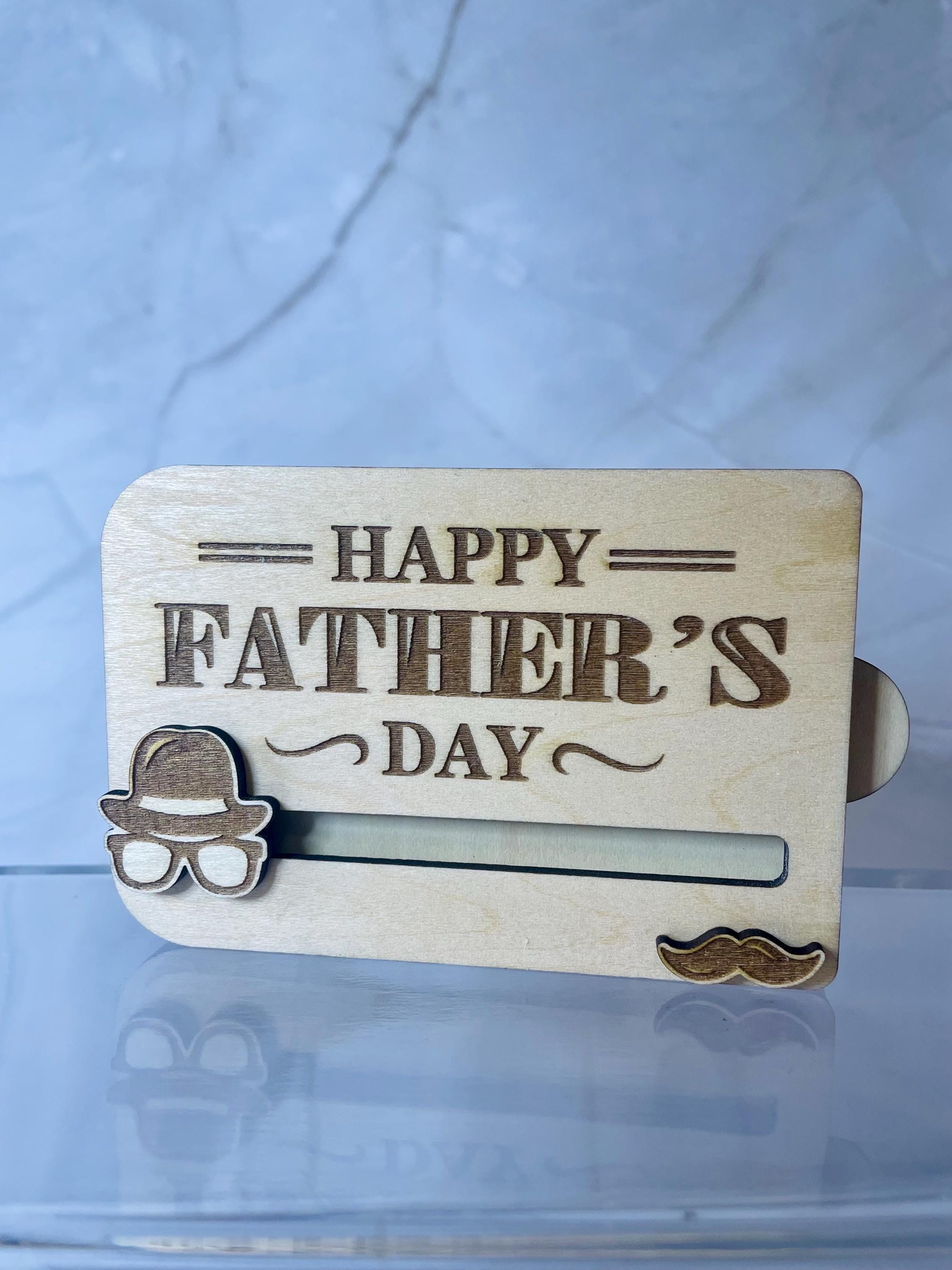 Fathers Day Gift Card Holder