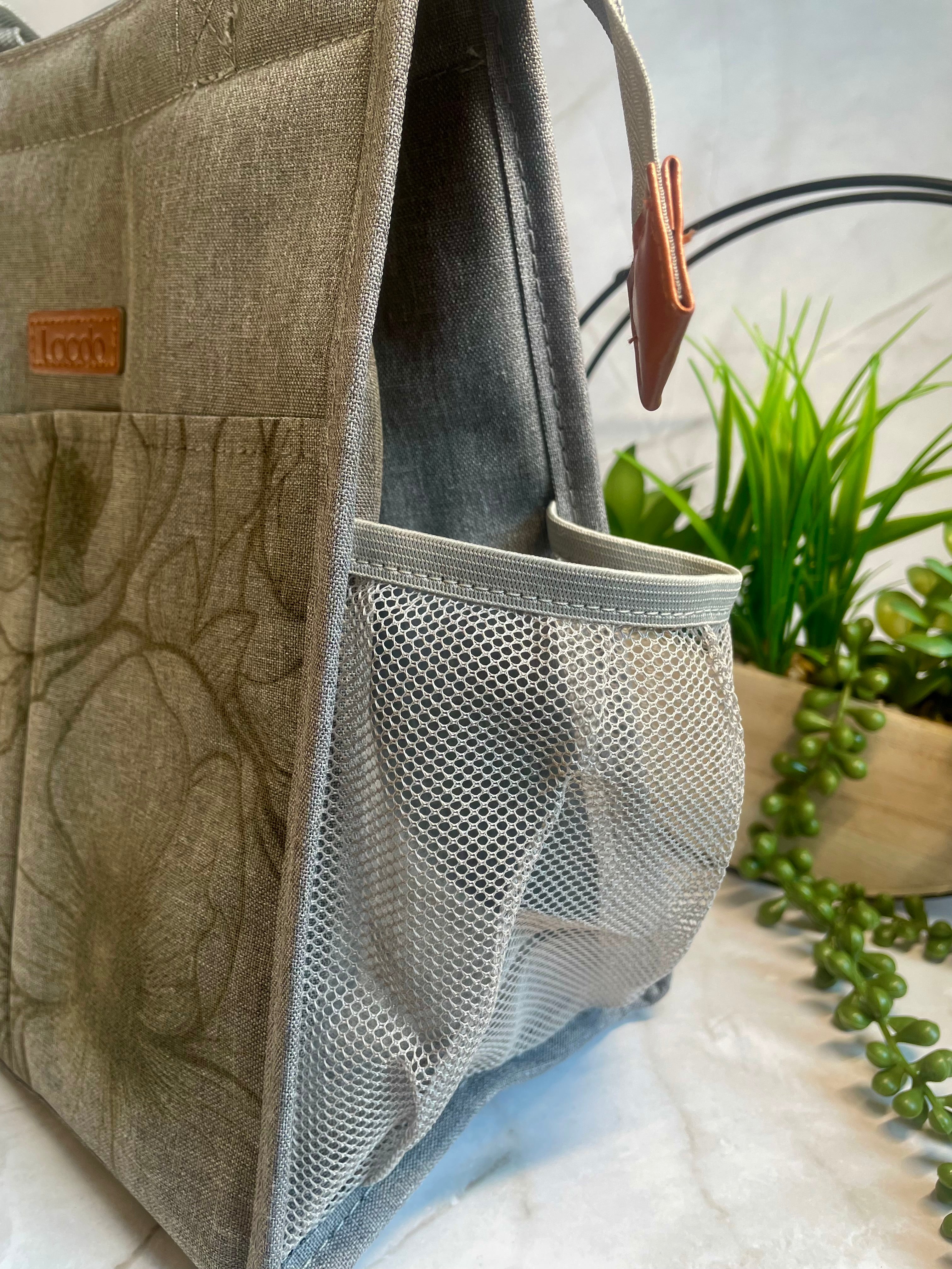 Botanical Floral Lunch Bag – Reusable Lunch Tote