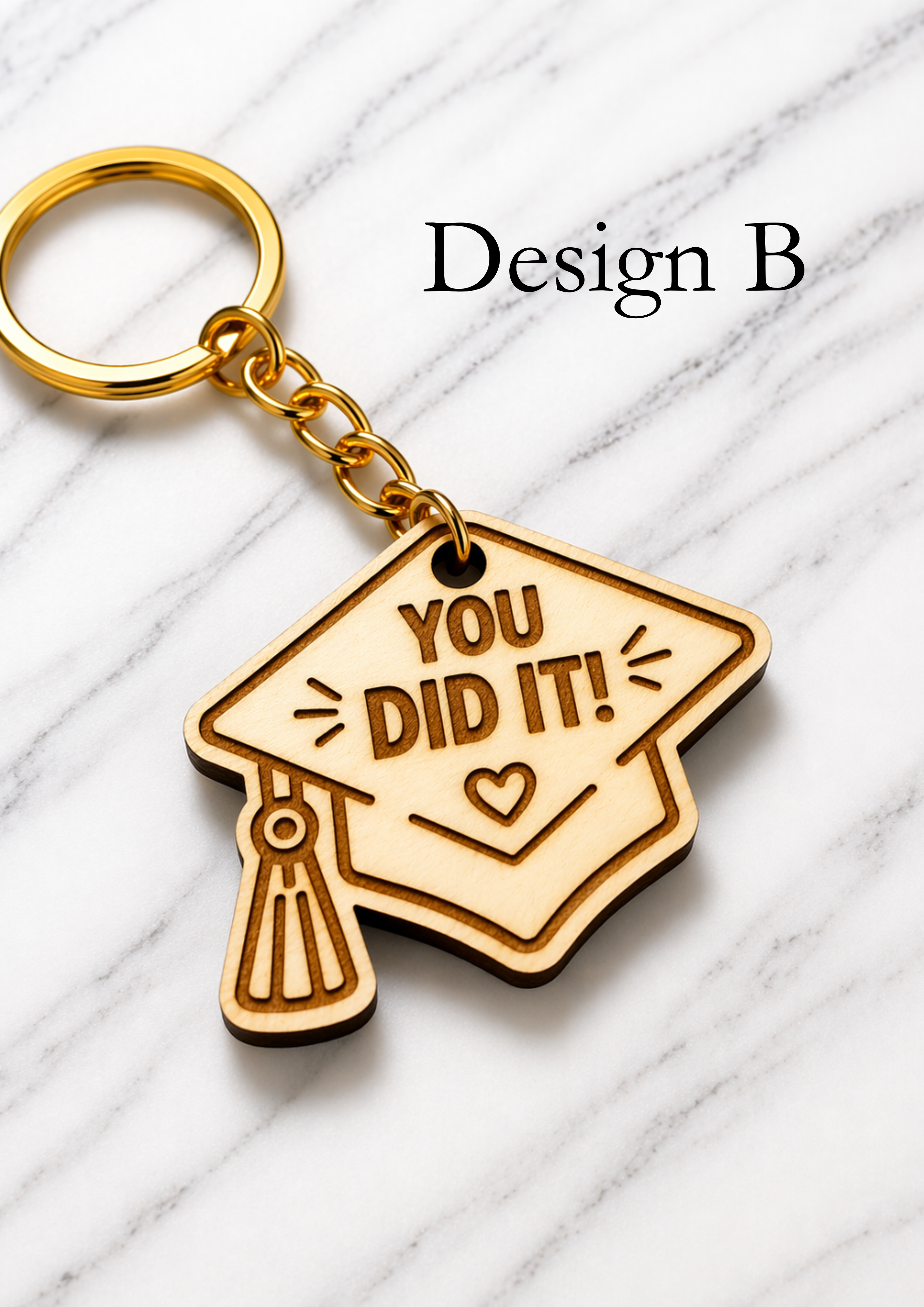 Personalised Graduation Keyring – Class of 2026 Keepsake