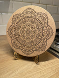 Mandala Cork Trivet