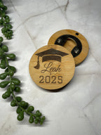 Personalised Bamboo Magnetic Bottle Opener – Graduation Gift