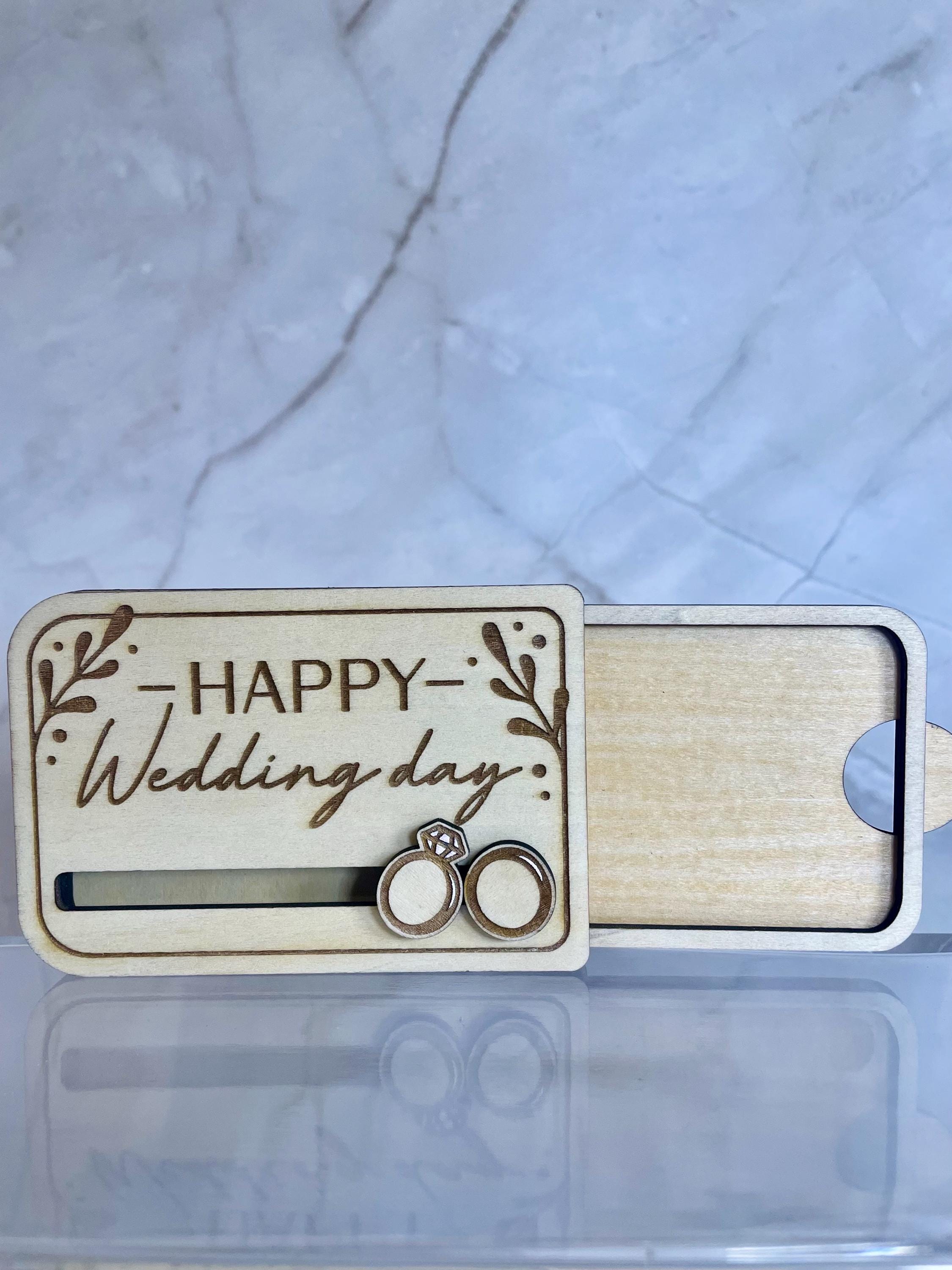 Wedding Day Gift Card Holder