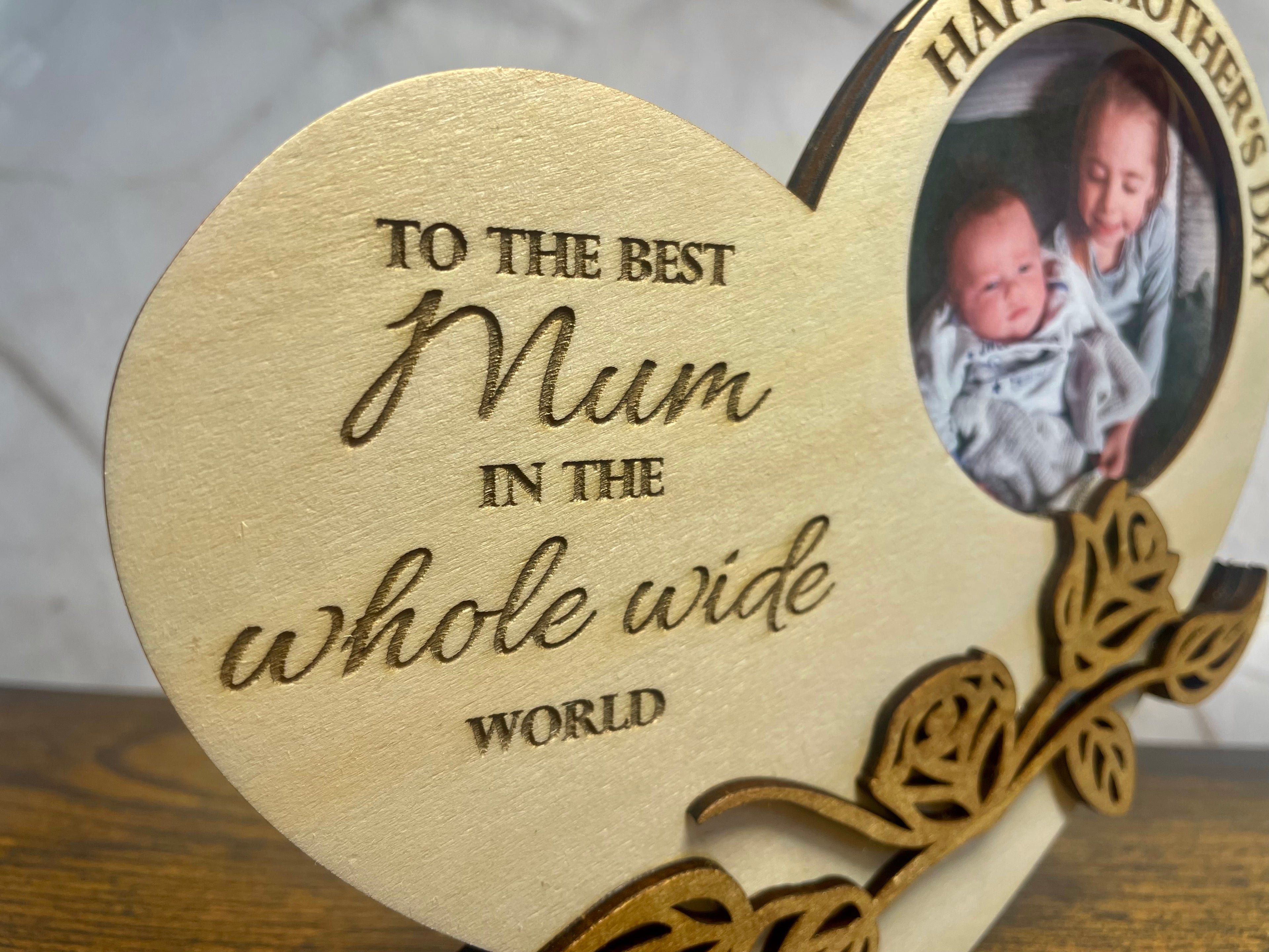 Personalised Mother’s Day Photo Frame