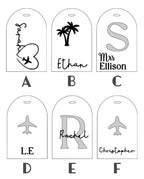 Personalised Luggage Tags
