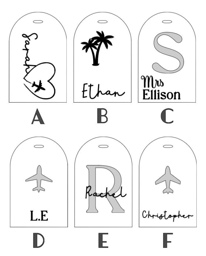 Personalised Luggage Tags