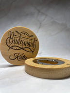 Personalised Bamboo Magnetic Bottle Opener – Bridesmaid Gift