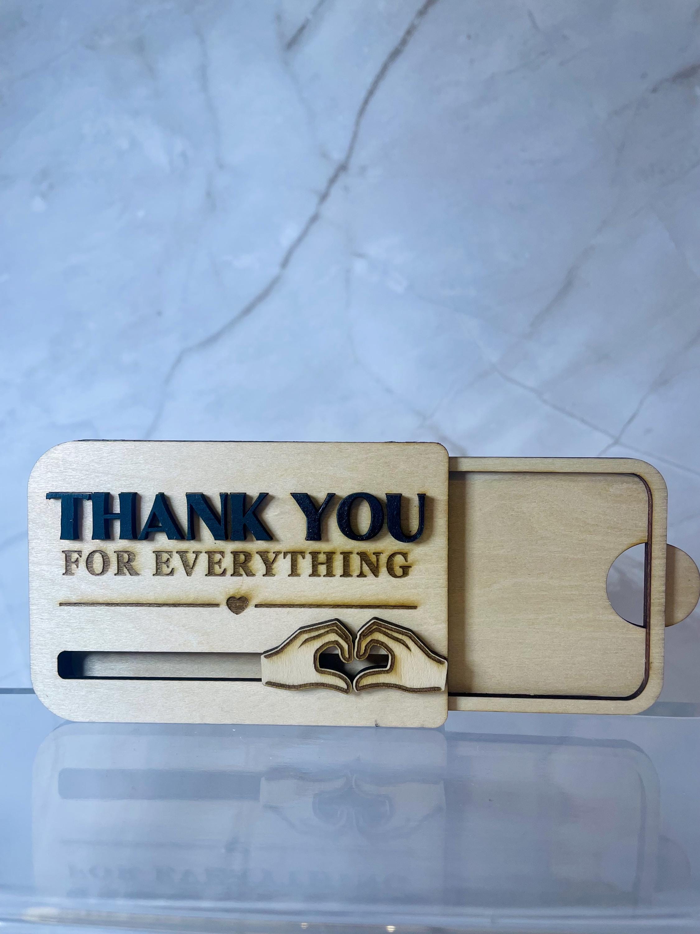 Thank You Gift Card Holders