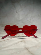 Personalised Heart Glasses - Party - School Leavers