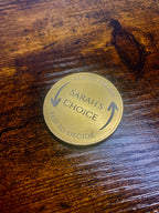 Personalised Metal Decision Coin