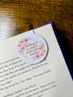 'Fantasy is So Much Hotter Than Reality'- Magnetic Bookmark