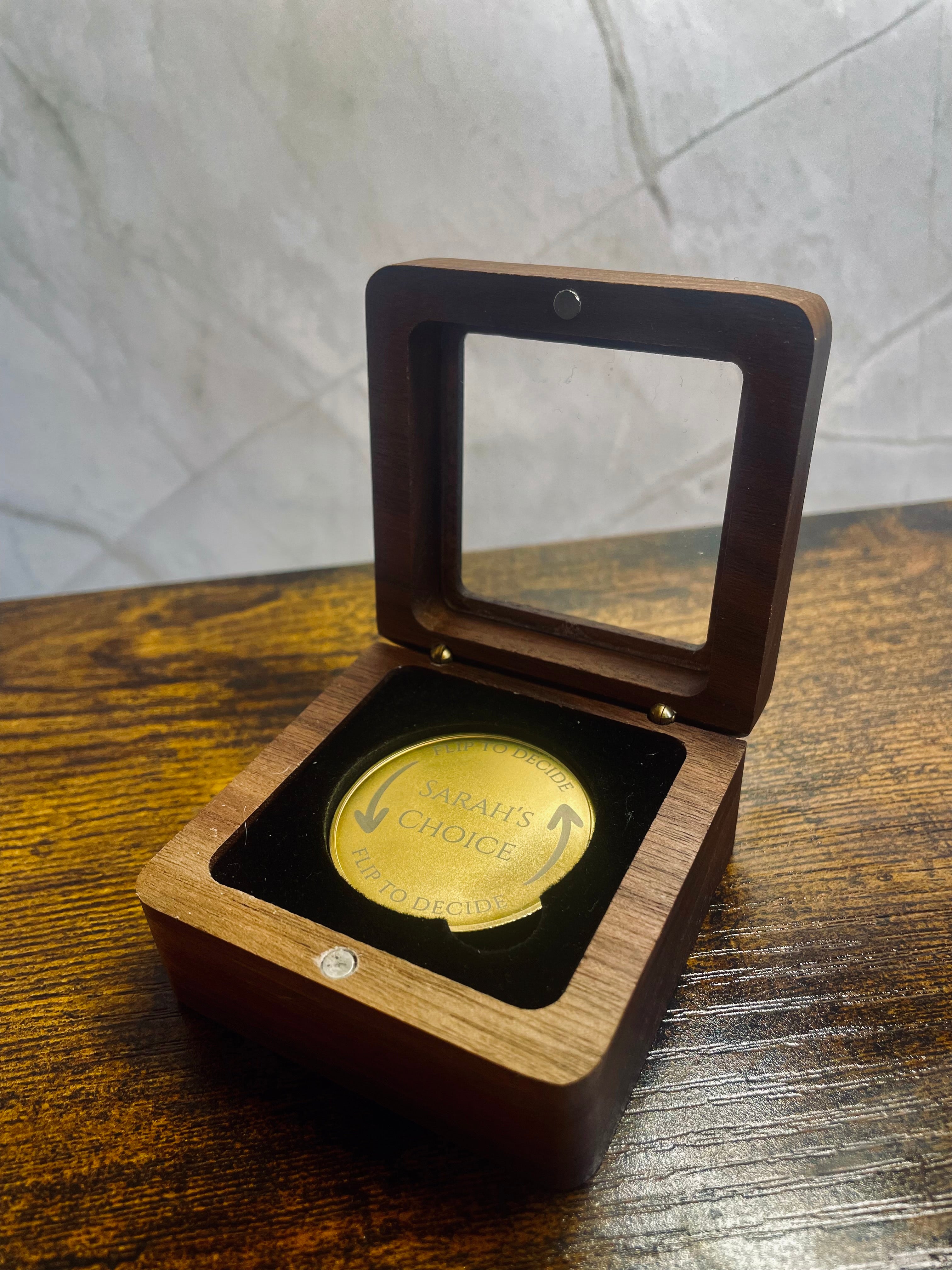 Personalised Metal Decision Coin