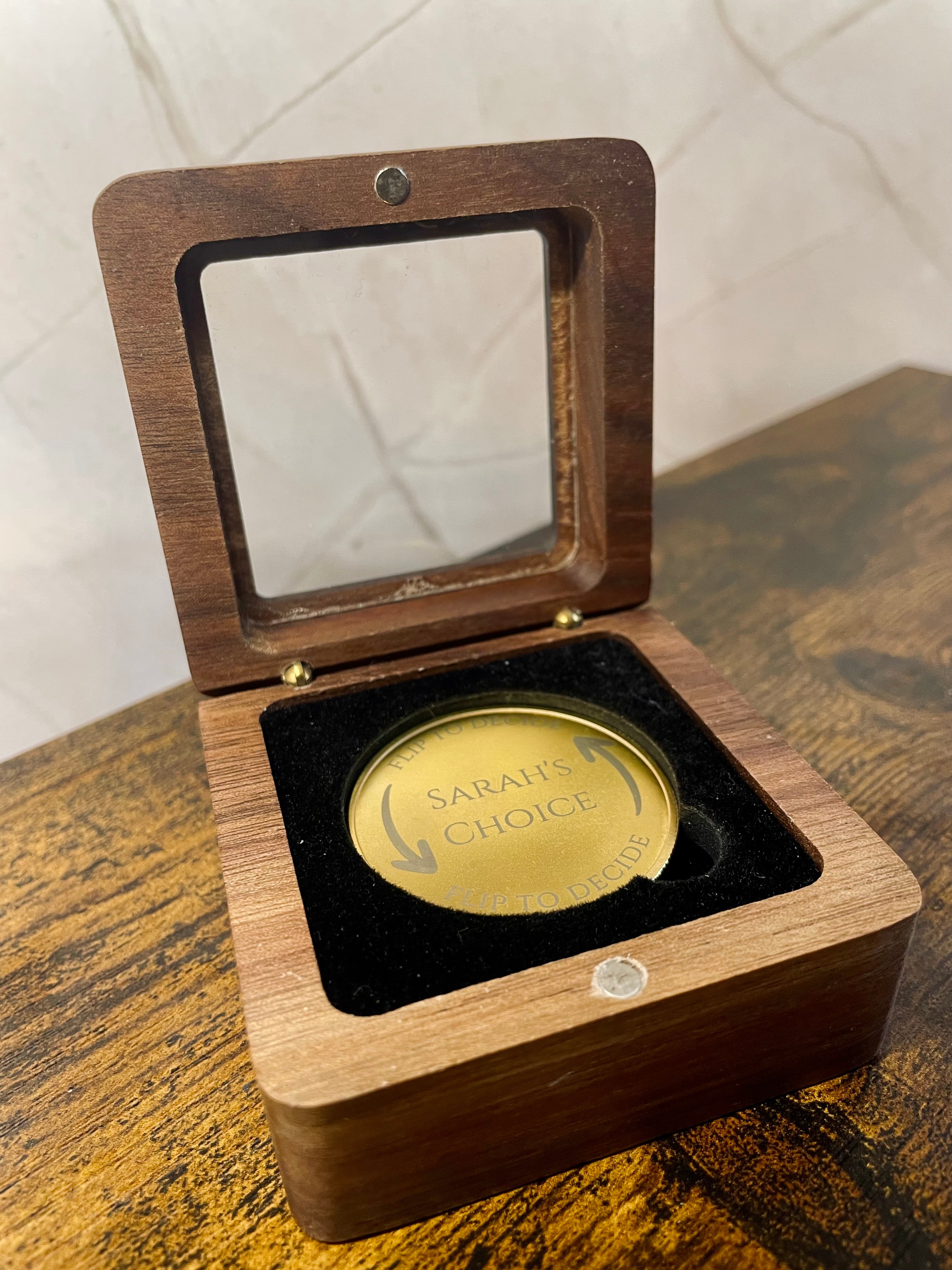 Personalised Metal Decision Coin