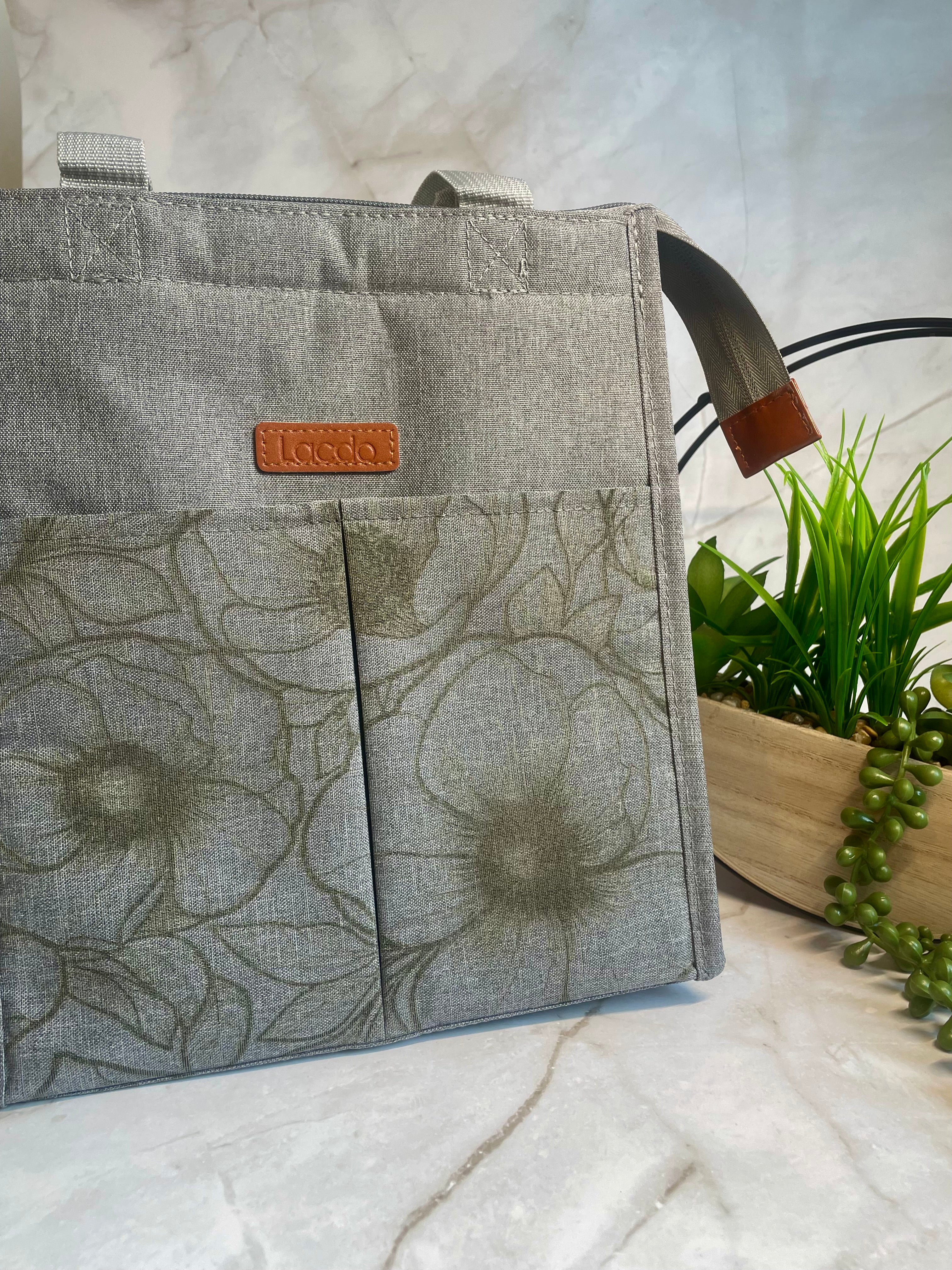 Botanical Floral Lunch Bag – Reusable Lunch Tote