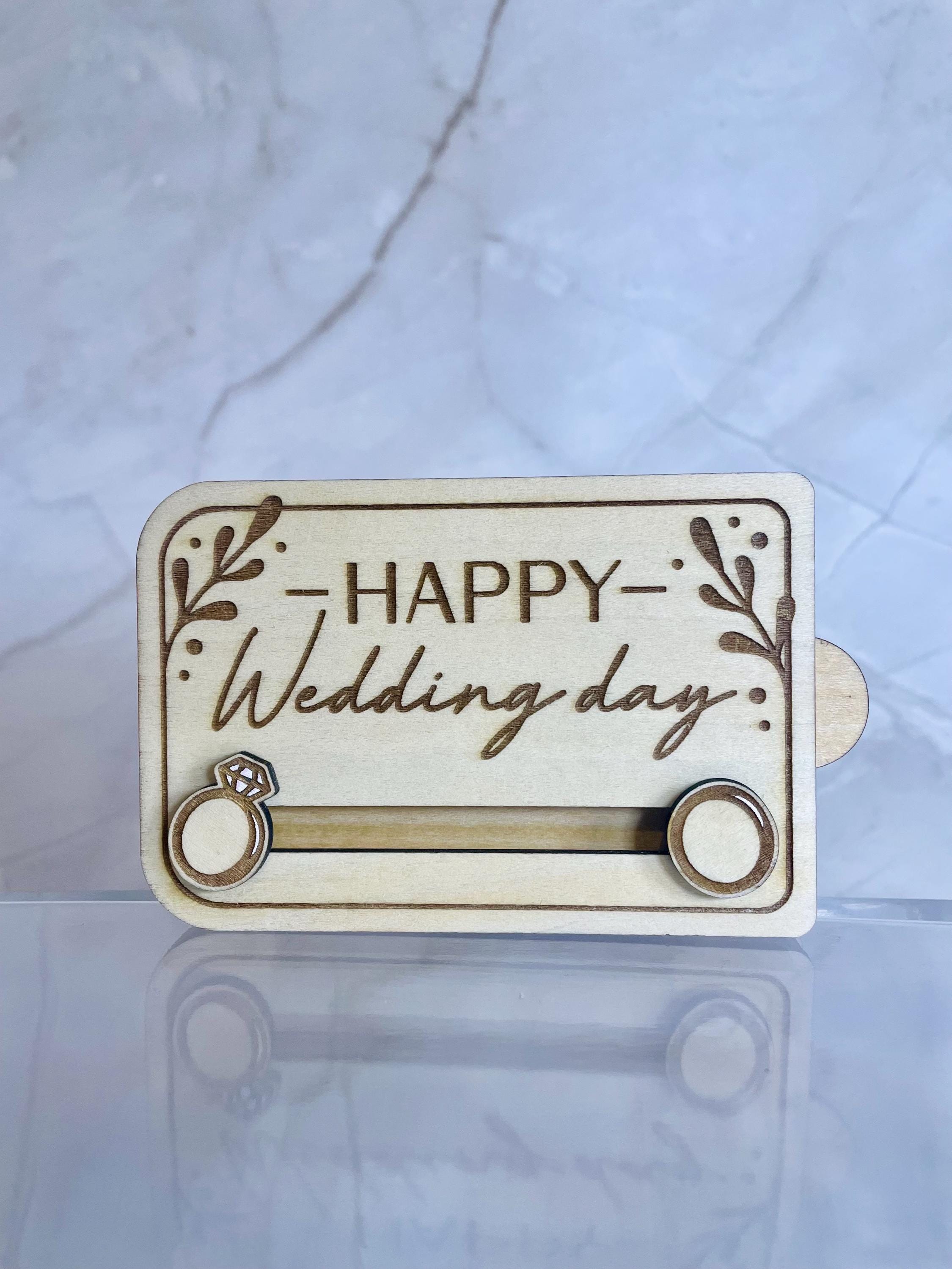 Wedding Day Gift Card Holder