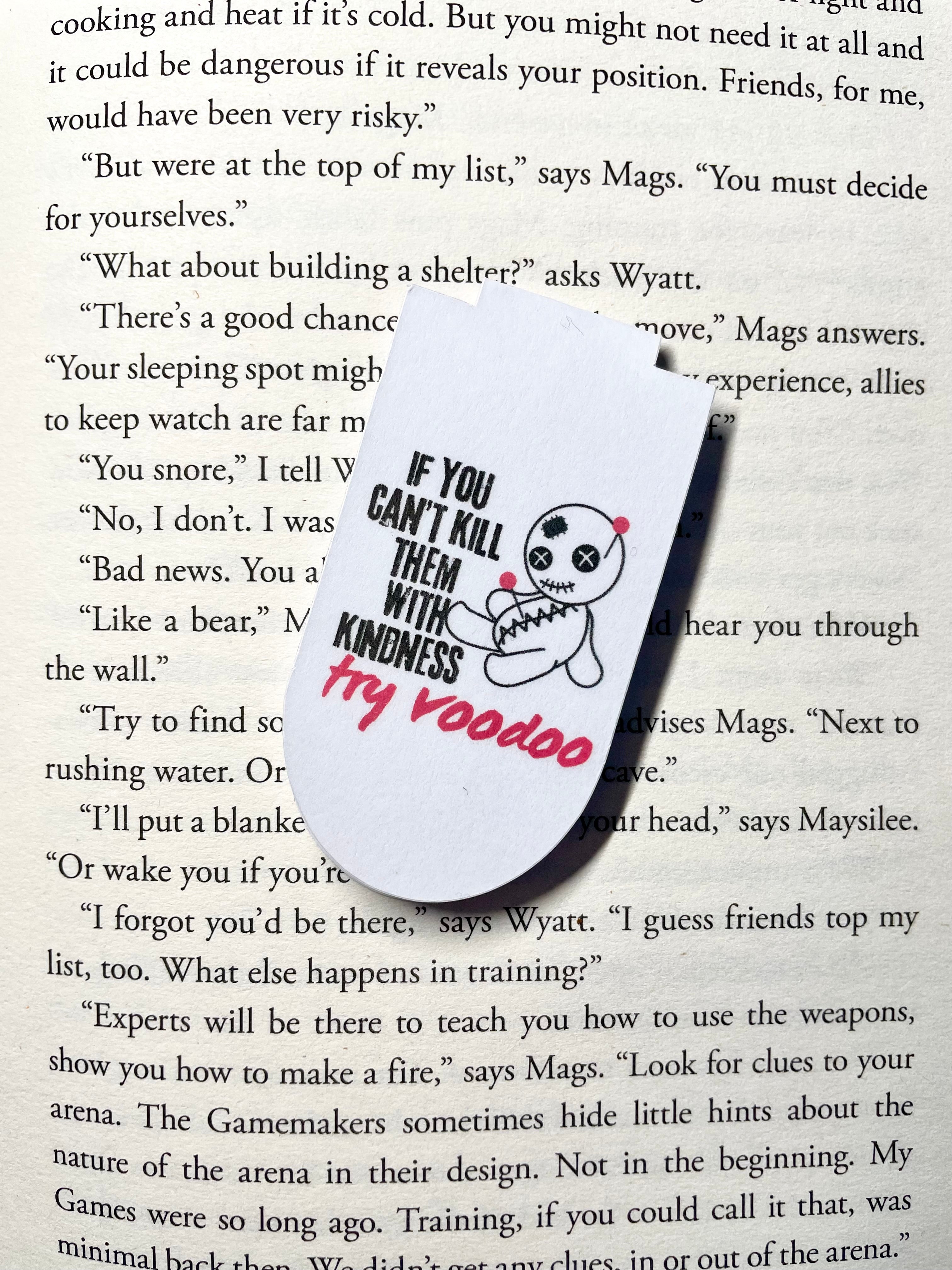 Kill Them With Voodoo- Magnetic Bookmark
