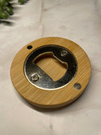 Personalised Bamboo Magnetic Bottle Opener – Graduation Gift