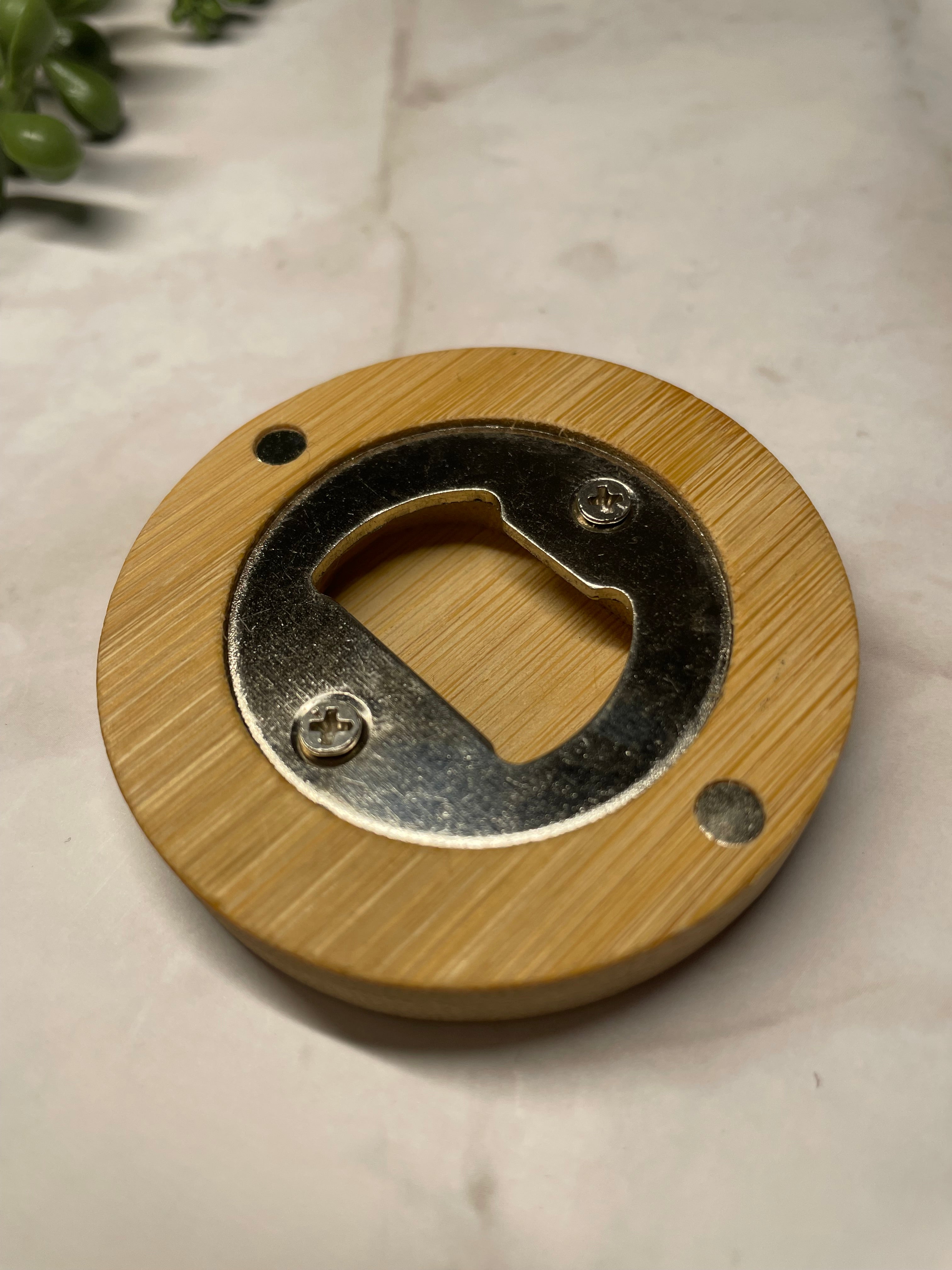 Personalised Bamboo Magnetic Bottle Opener – Graduation Gift