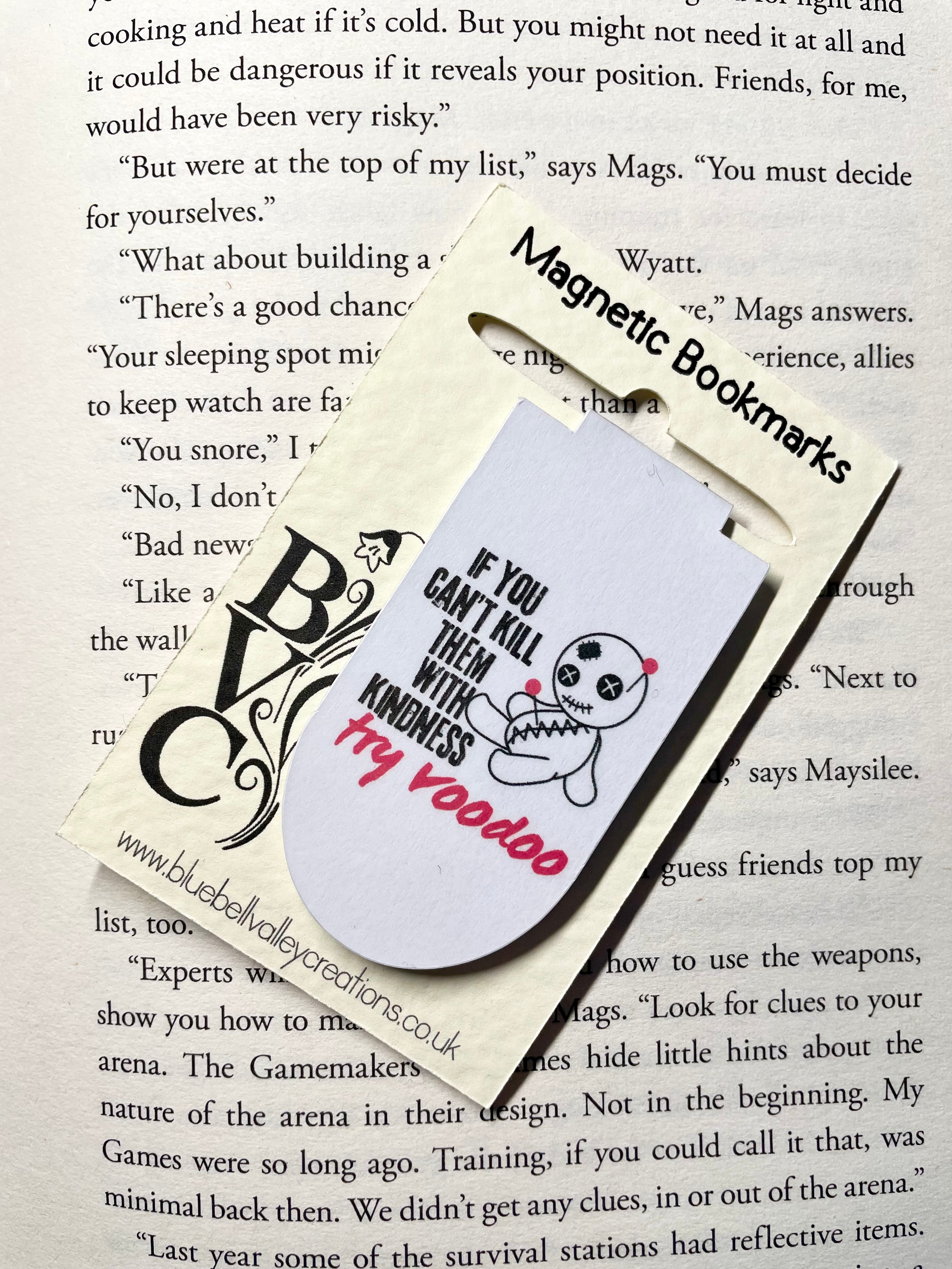 Kill Them With Voodoo- Magnetic Bookmark