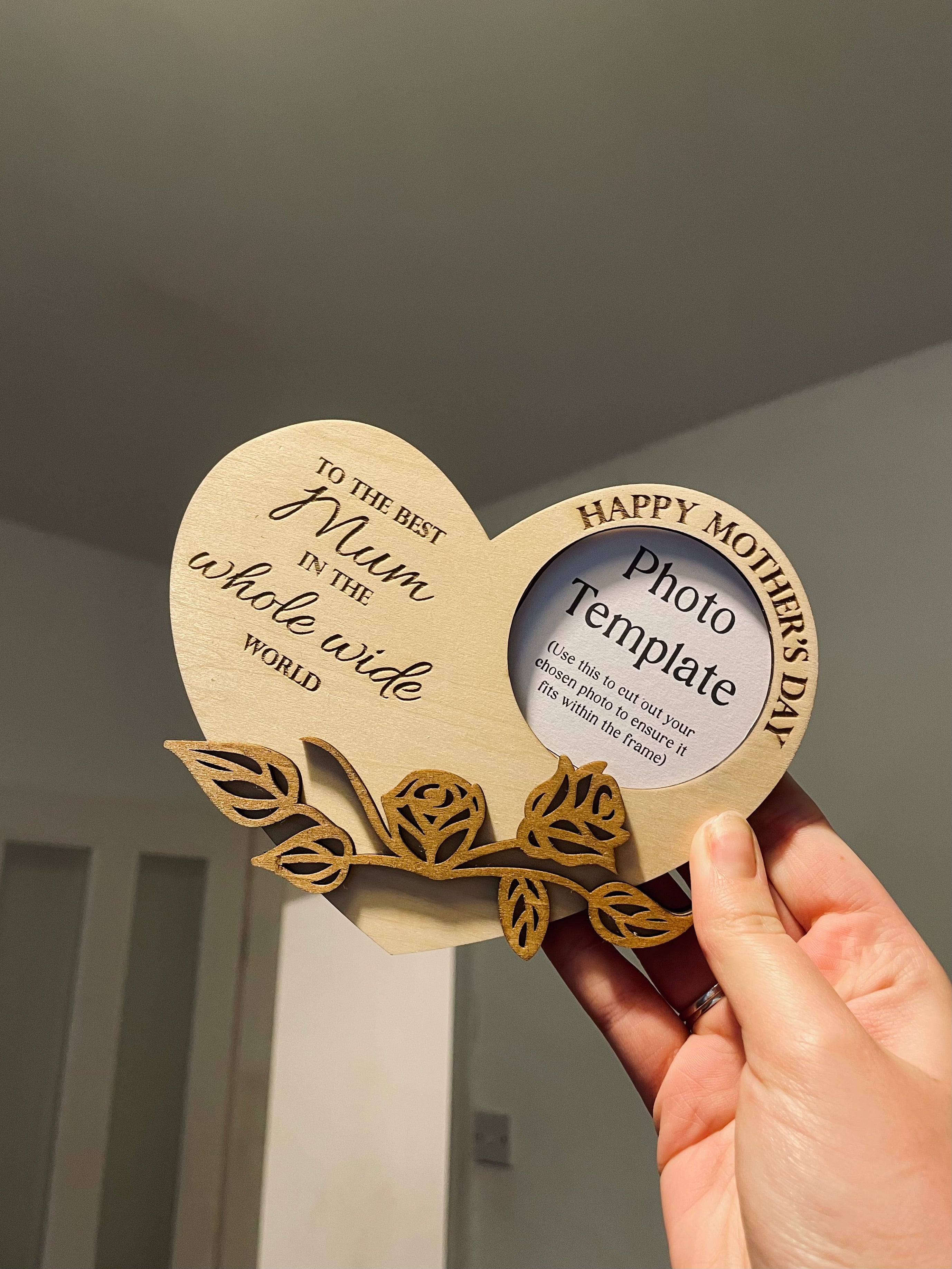 Personalised Mother’s Day Photo Frame