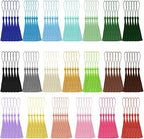 Assortment of different coloured bookmark tassels