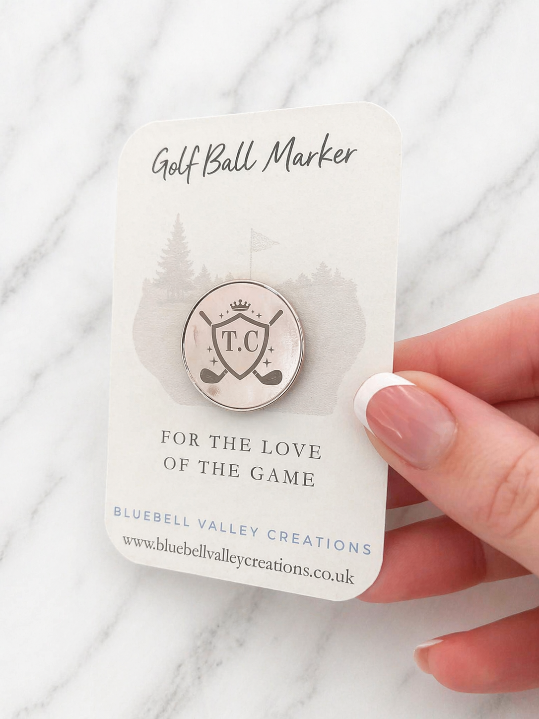 Personalised Golf Ball Marker