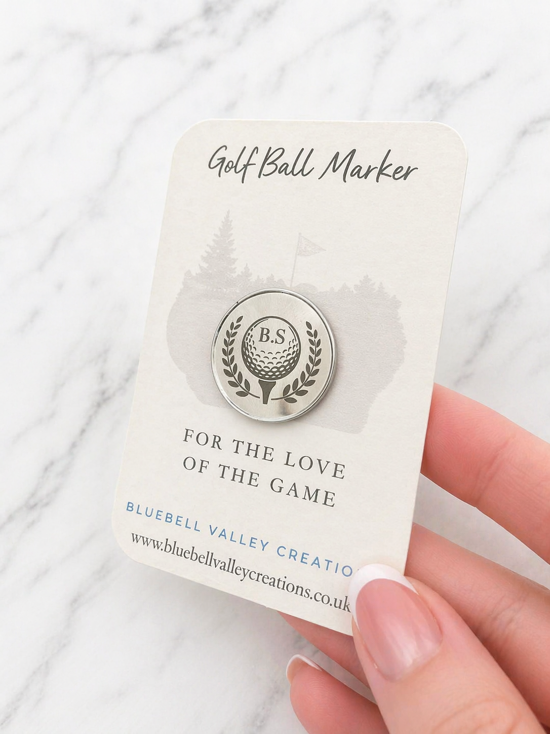 Personalised Golf Ball Marker