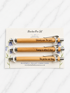 Funny Personalised Engraved Bamboo Pen