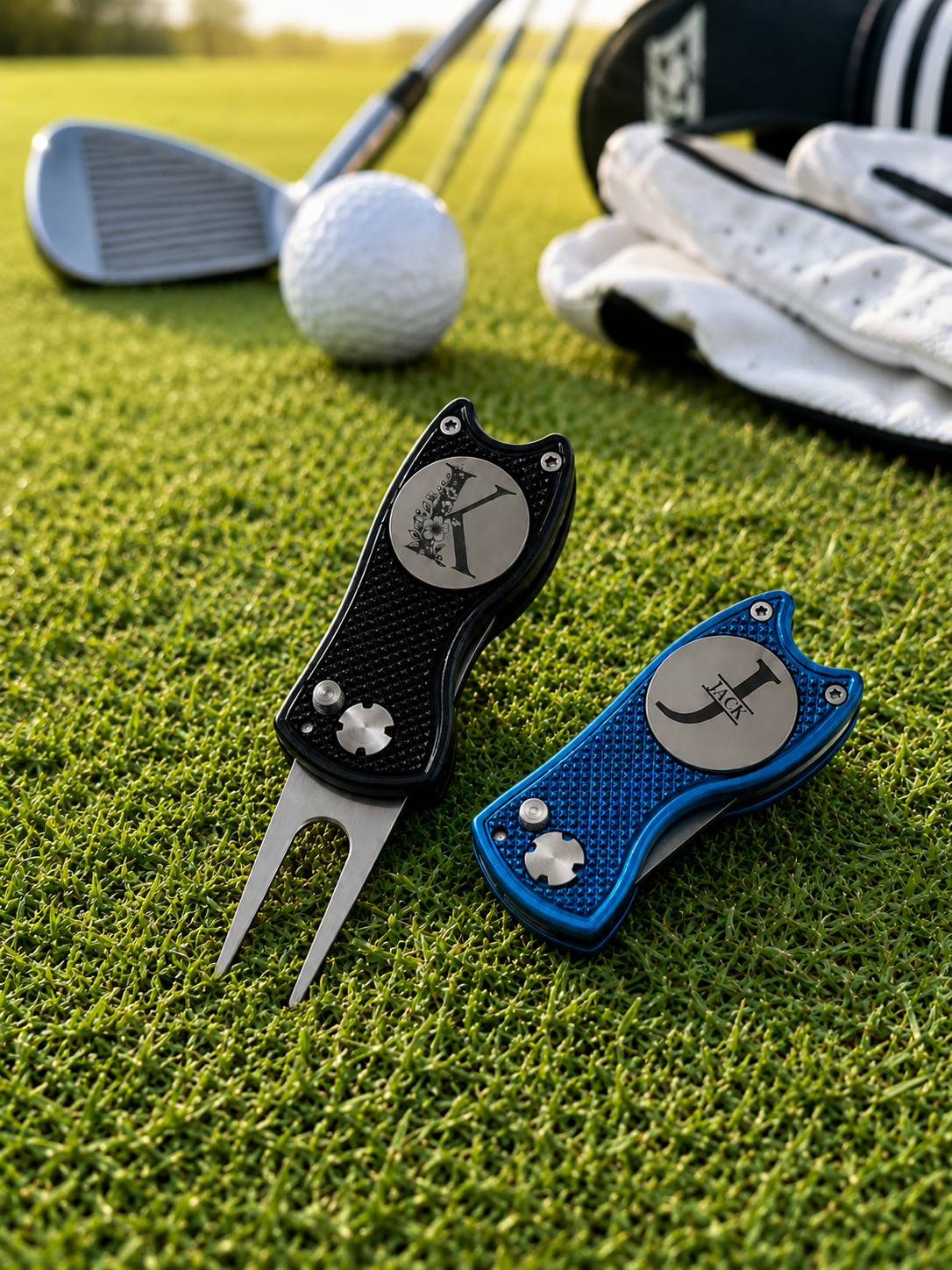 Personalised Golf Divot Repair Tool