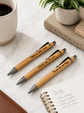 Funny Personalised Engraved Bamboo Pen