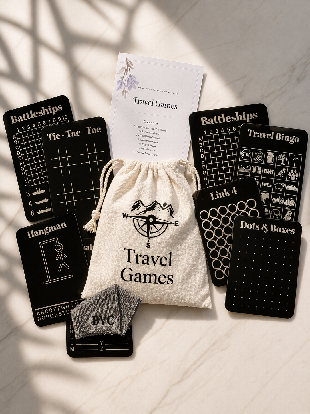 Portable Travel Game Set