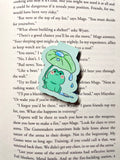 Cute Frog Design- Magnetic Bookmark