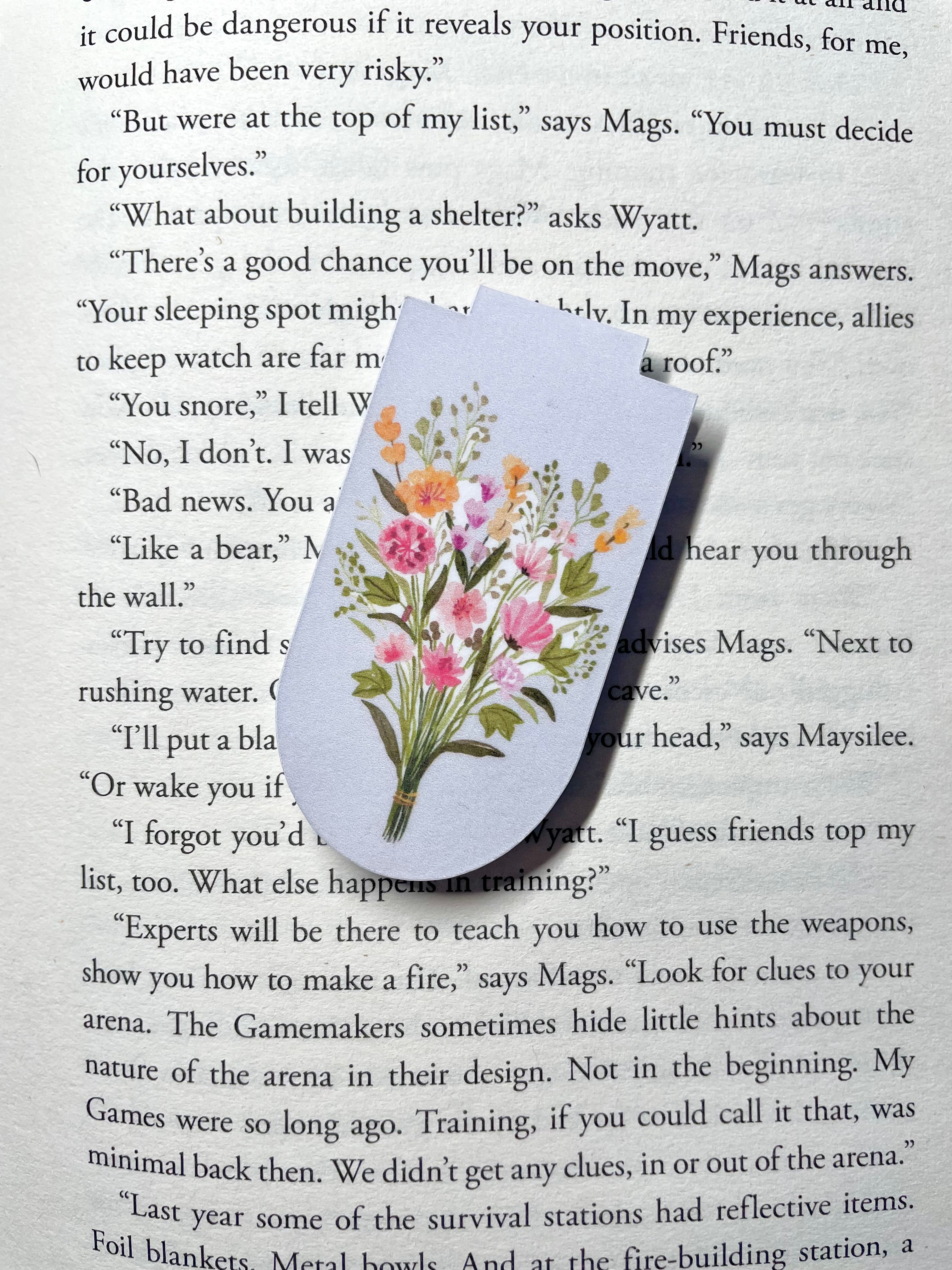 Bouquet Of Flowers- Magnetic Bookmark