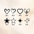 Personalised Heart Glasses - Party - School Leavers