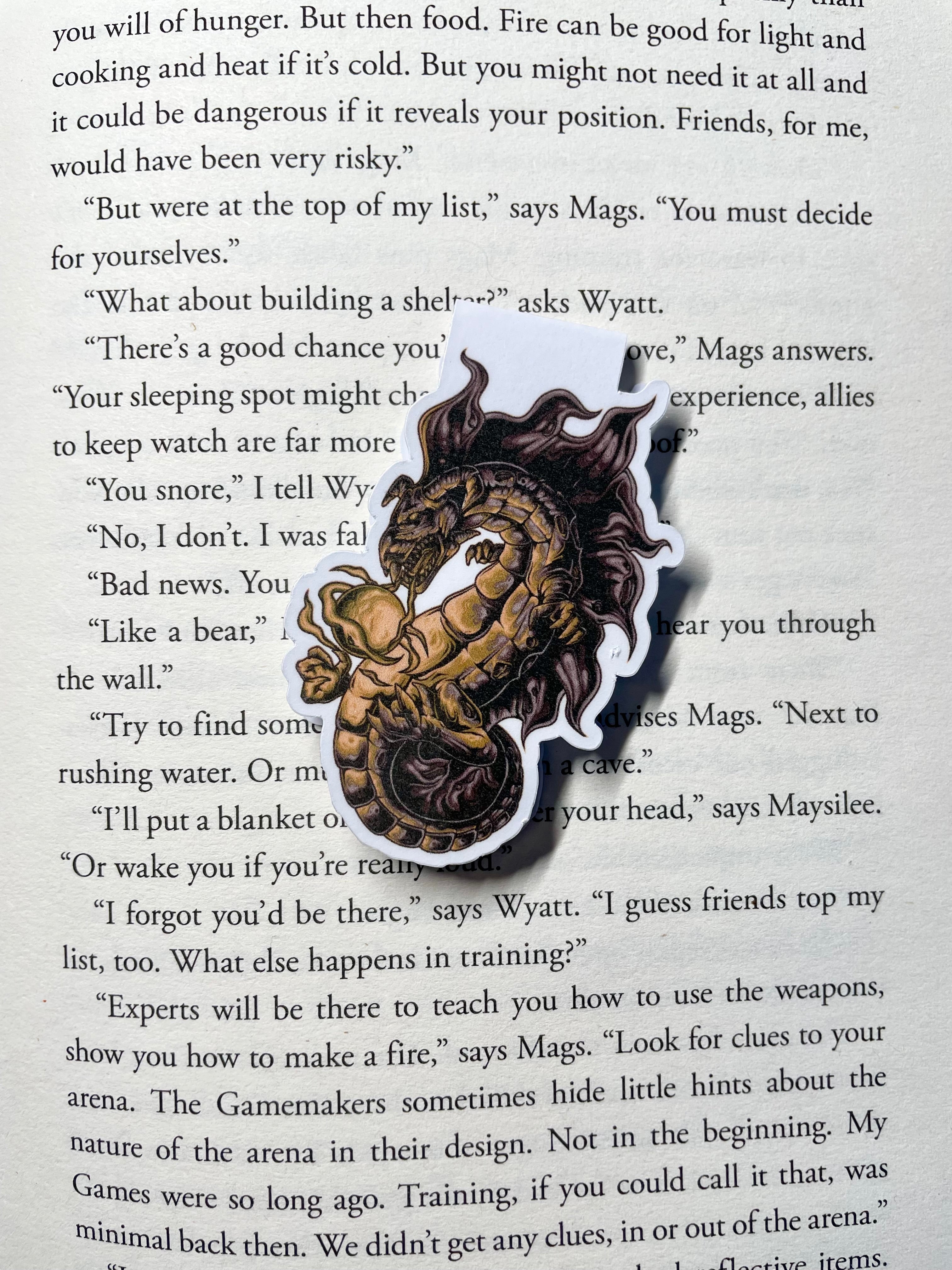 Fantasy Dragon- Magnetic Bookmark