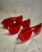 Personalised Heart Glasses - Party - School Leavers