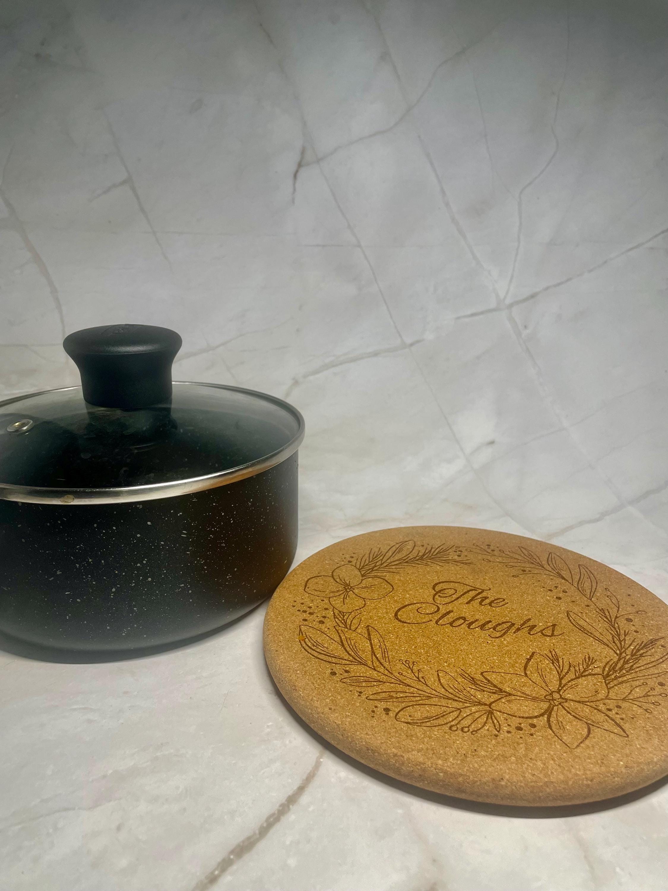 Personalised Cork Trivet | Kitchen Utensils | Pan Protection