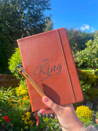 Personalised Notebook & Bamboo Pen Gift Set