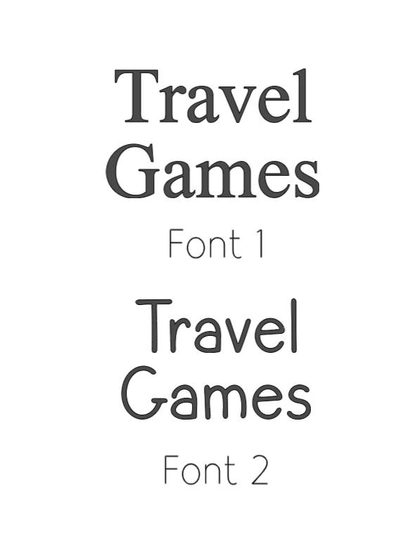 Portable Travel Game Set