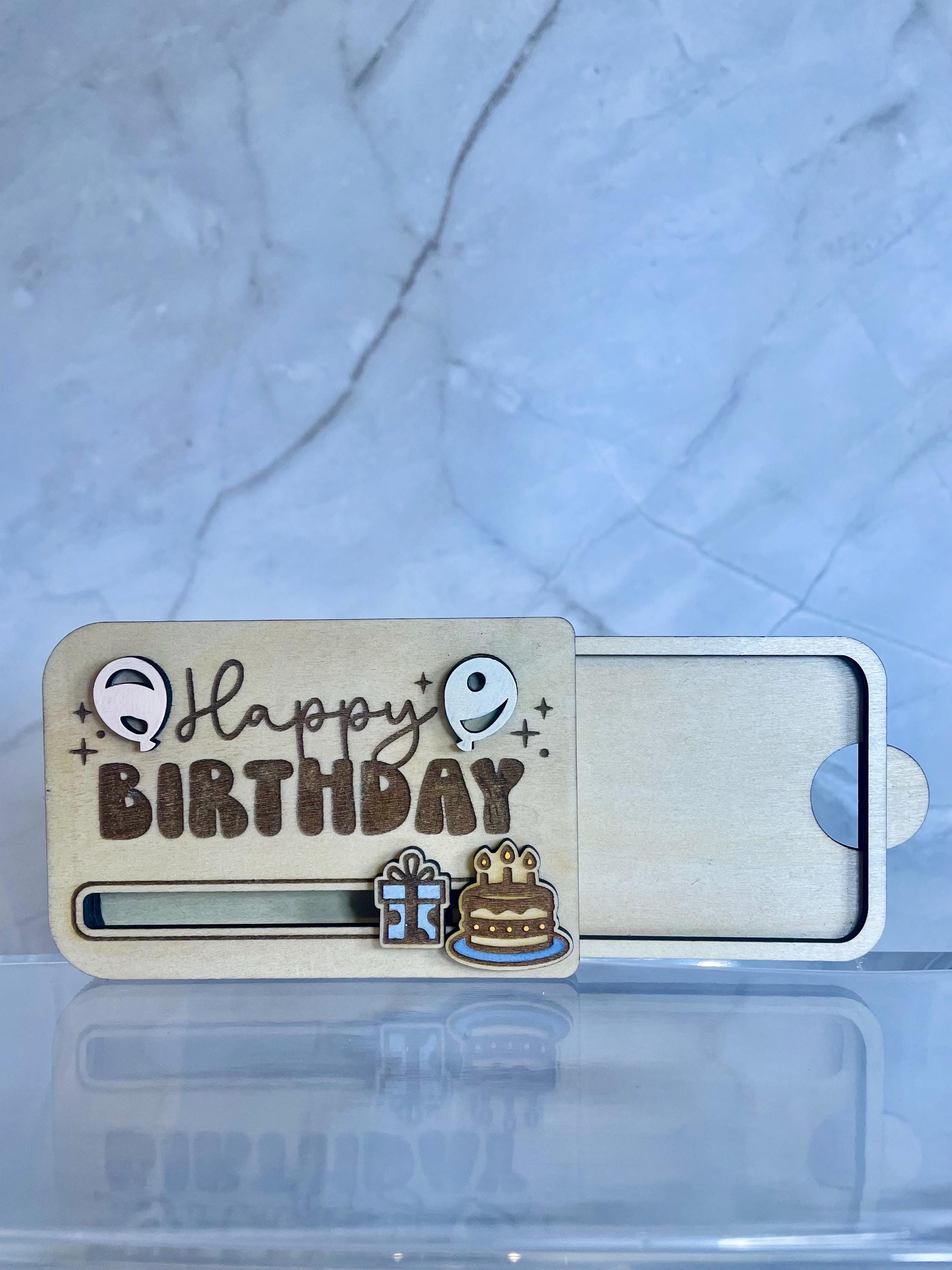 Happy Birthday Gift Card Holder