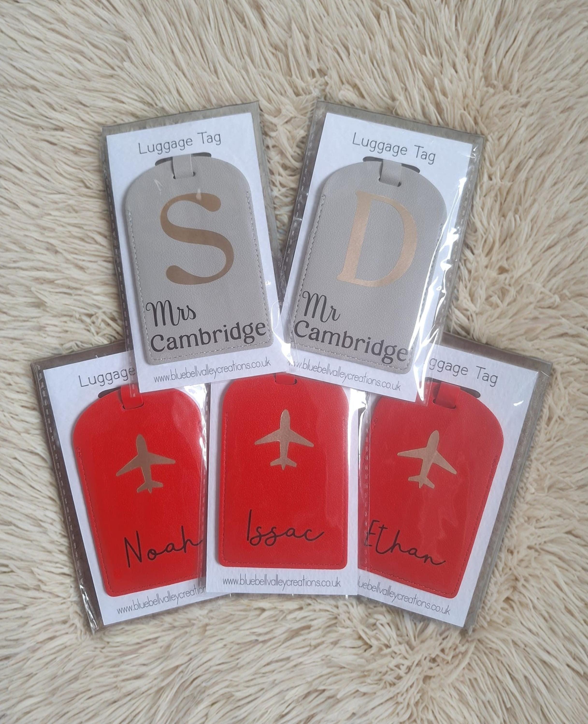 Personalised Luggage Tags