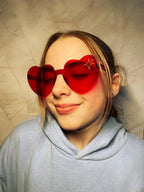 Personalised Heart Glasses - Party - School Leavers